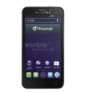 Alcatel One Fierce Prepaid Phone MetroPCS