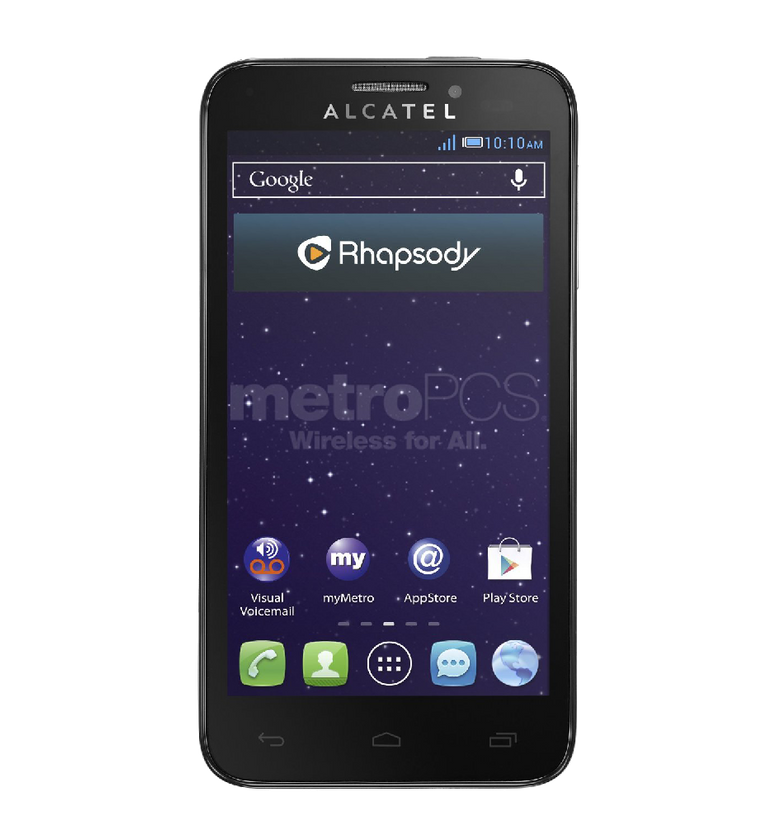 Alcatel One Fierce Prepaid Phone MetroPCS