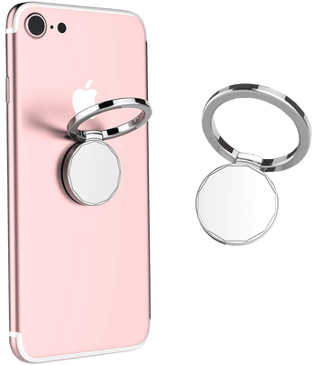 Finger Ring Stand Iceya 360 Rotation Mirrior Phone Grip Kickstand For Magnetic Car Mount