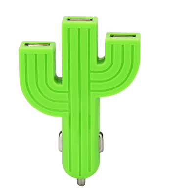 Sonmer Cactus 3 Usb Port Car Charger